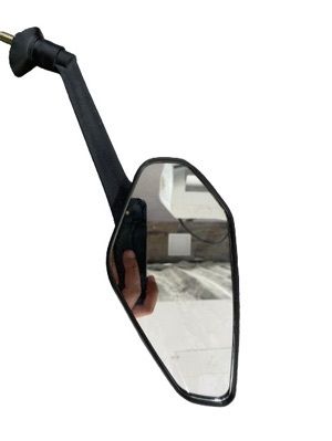 Universal Rear View Side Glass Mirror Set For Electric Two Wheeler