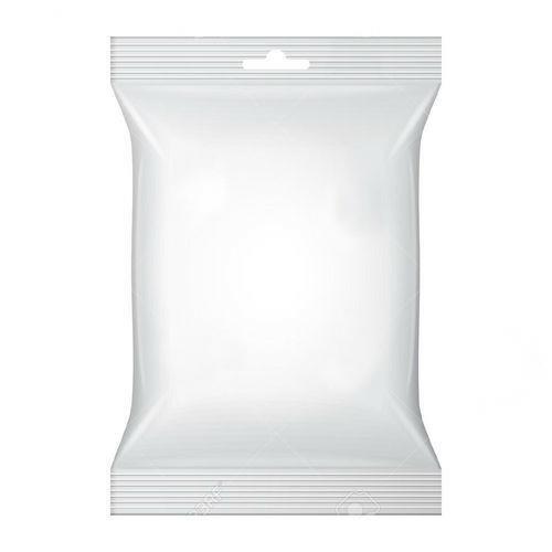 130 Micron Plastic White Seal Zipper Packaging Pouch For Packaging