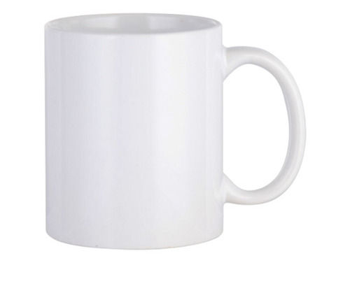 330 Milliliter Polished Finish Plain Ceramic Coffee Mug 