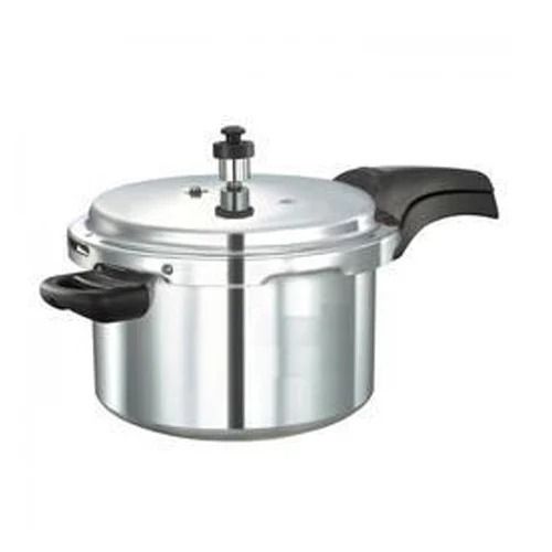 4 Liter Capacity Polished Stainless Steel Pressure Cooker With Abs Handle Body Thickness: 4.7 Millimeter (Mm)