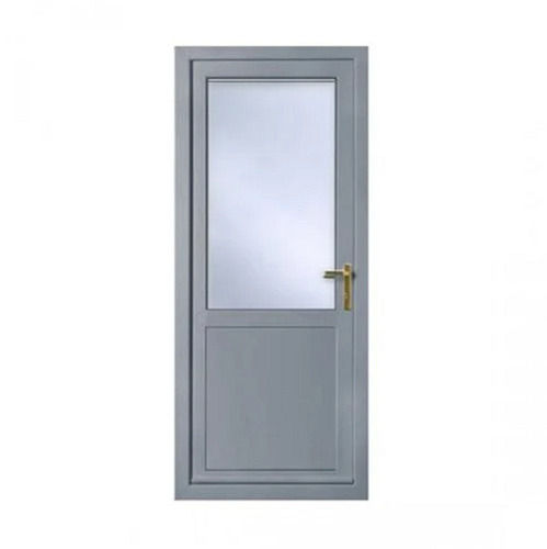 7 Feet Right Lock Handle Exterior Entry Aluminium Door For Residential Use