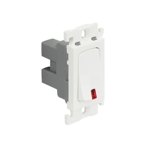 White Durable Long Lasting Plastic Modular Switches Use For Electric Equipment'S