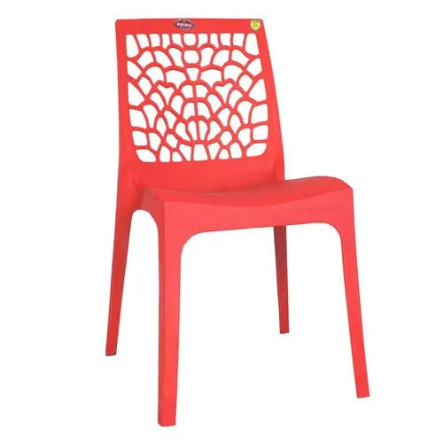 Pink Eco-Friendly Durable Uv Resistant Plastic Web Chairs Used For Home Furniture