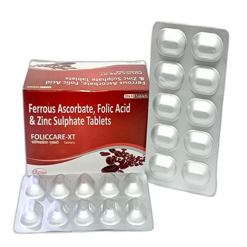 Ferrous Ascorbate Foliccare Xt Tablet