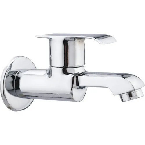 Silver Glossy Finished Stainless Steel Bathroom Taps