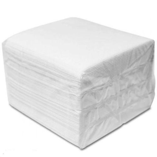 White Lightweight Die Cut Piece Rectangular Soft Tissue Paper For Kitchen Use