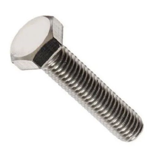 Silver M8X 20 Mm Galvanized Stainless Steel Hex Bolts