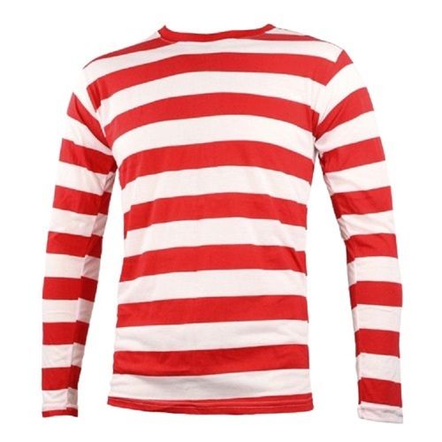 Mens Comfortable O Neckline Striped Pattern Long Sleeves Cotton T Shirts Age Group: Above 18