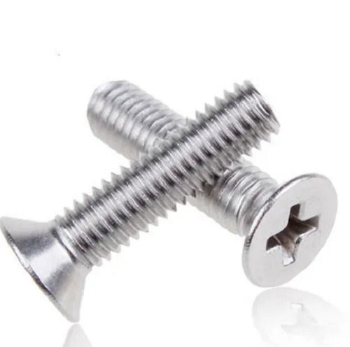 1 Inch Polished Stainless Steel Machine Screw