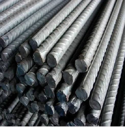 Sliver 10 Mm Thick Polished Tmt Steel Bars For Construction Uses