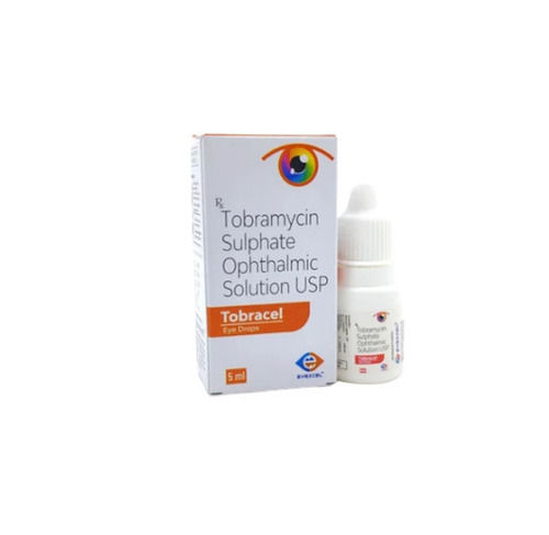 5 Ml Tobramycin Sulphate Ophthalmic Solution Usp Eye Drop Age Group: Adult