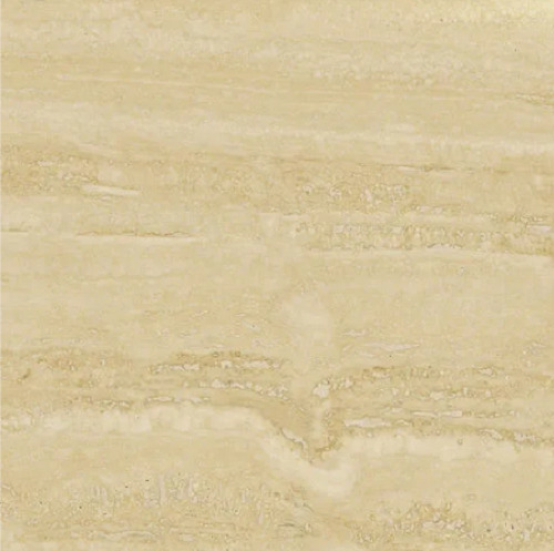 Brown 60X60 Cm And 30 Mm Thick Limestone Travertine Stone For Flooring Use