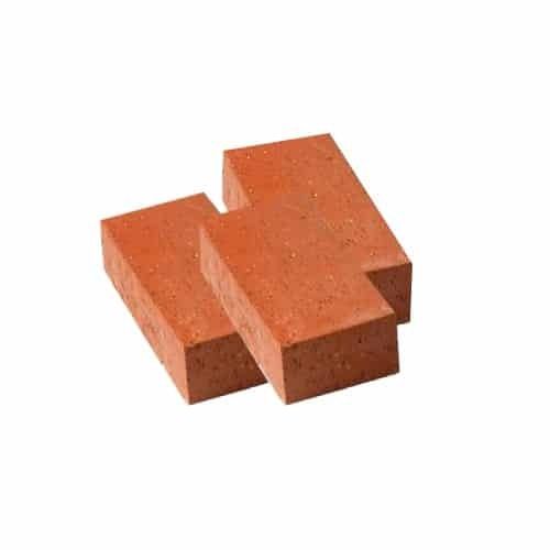 9 X 4 X 3 Inch Size Rectangular Solid Red Brick For Building Construction