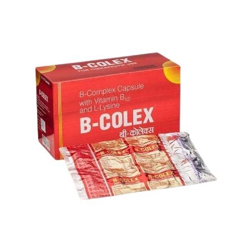 B Colex B Complex Capsules With B12 And Lysine