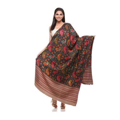 Ladies Heavy Printed Woolen Shawls For Daily Wear