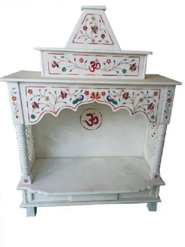 Moisture Proof Recyclable Non Toxic Polished Marble Temple For Home