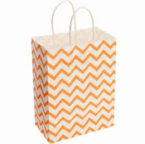 Multicolor Printed Embossing Flexiloop Handle Paper Bag For Shopping