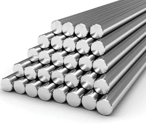 Sliver 10 Mm Thick Polished Stainless Steel Rods For Industrial Work