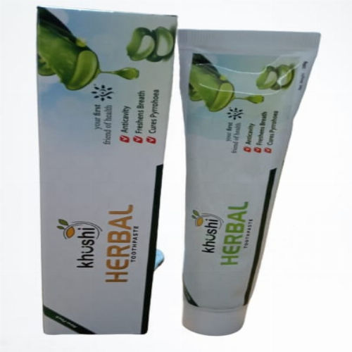 100gram Khushi Aloe Vera Herbal Toothpaste