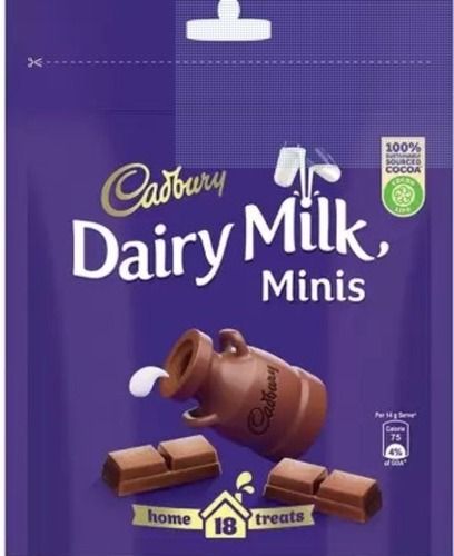 126 Gram Sweet And Chocolatey Dairy Milk Chocolate Bar