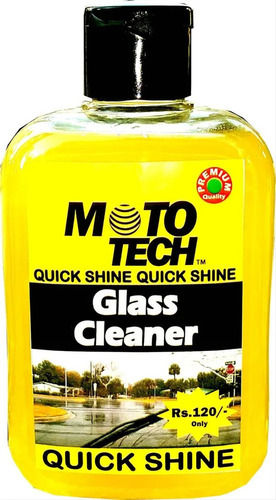 Yellow 200Ml Anti Bacterial Lemon Fragrance Liquid Glass Cleaners For Providing Shiny Surfaces