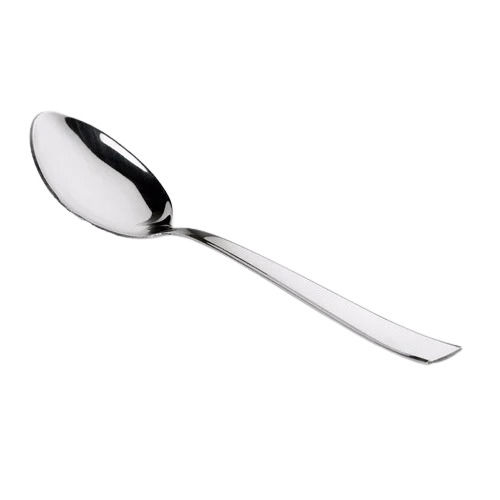 Silver 5 Inches Long 1.6 Mm Thickness Mirror Surface Finish Stainless Steel Spoon