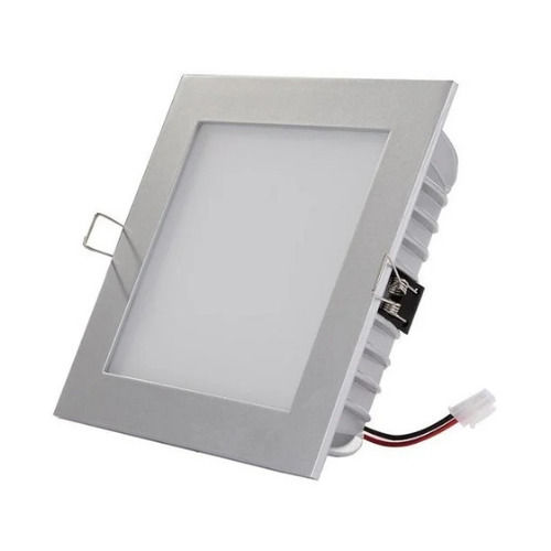 White 6 Watt Square Aluminum Led Panel Light For Indoor And Outdoor Use