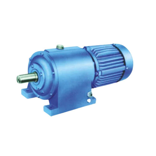 Metallic Blue 99% Efficacy Die Casting Mild Steel 440 Volts 450 Rpm Speed Helical Gearbox