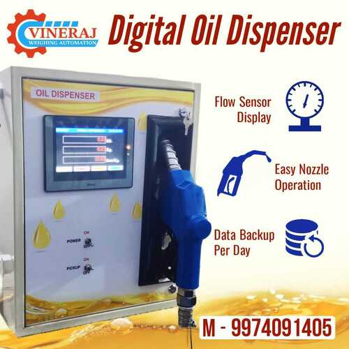 Digital Oil Dispenser with 1 Year Warranty