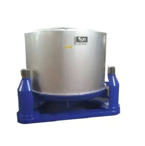 Silver Industrial Stainless Steel Semi Automatic Hydro Extractor Machine