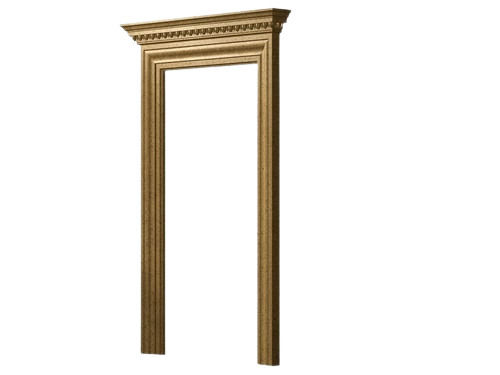 Rectangular Polished Finish WPC Door Frame For Interior And Exterior 