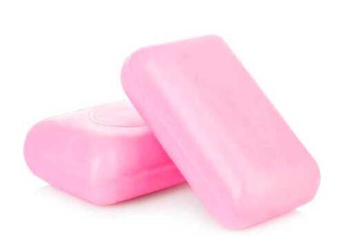 Rectangular Shape Pink Bath Soap for Ladies Use, 75 gm Weight