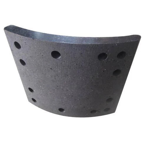 Stiff High Compressive Strength Ceramic Asbestos Free Brake Lining Size: 211*216*15.5 Mm