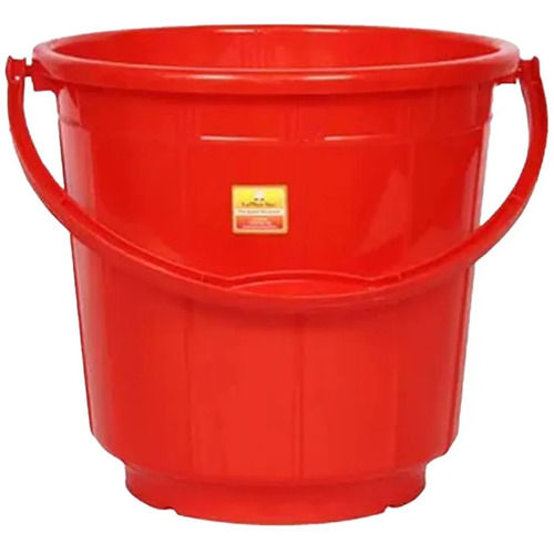 10-15 Litres Round Shape Plastic Bucket For Bathroom Use