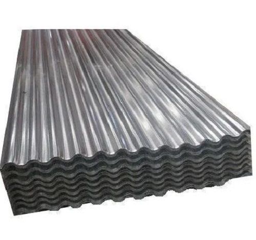 10 Mm Thick Rectangular Plain Galvanised Gi Roofing Sheet