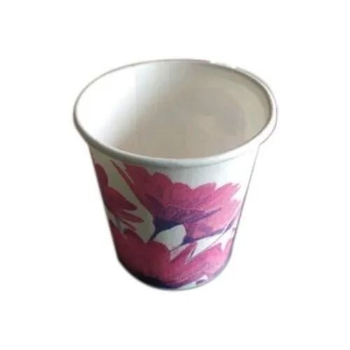 100ml Storage Capacity Leakage Proof Printed Paper Disposable Cup For Beverages