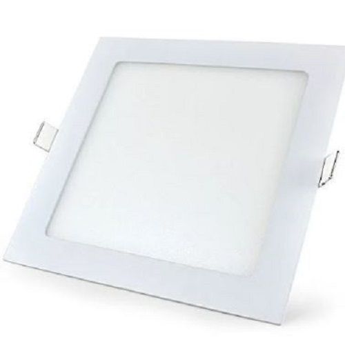 White 12 Watt Square Plain Led Panel Light For Home Use