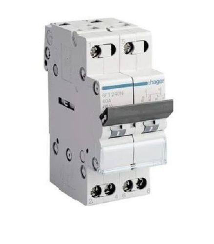 240 Volt Polycarbonate Ip 54 Mcb Changeover Switch