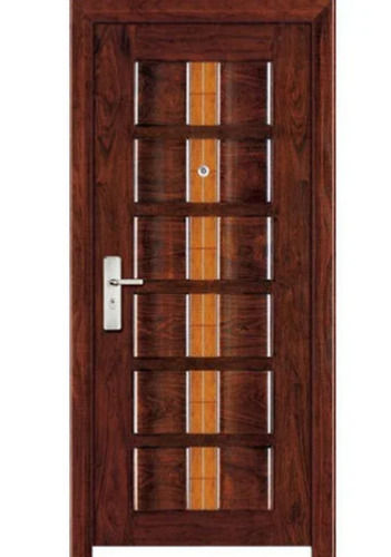 6x3.5 Foot Rectangular Inward Or Outward Designer Wooden Door
