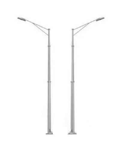 8 Feet Aluminium Single Street Light Pole For Road Or Path