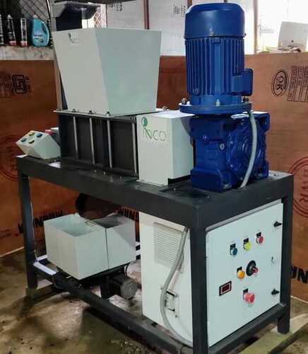 Automatic 5HP Plastic Waste Shredder Machine, 50kg/hr Capacity