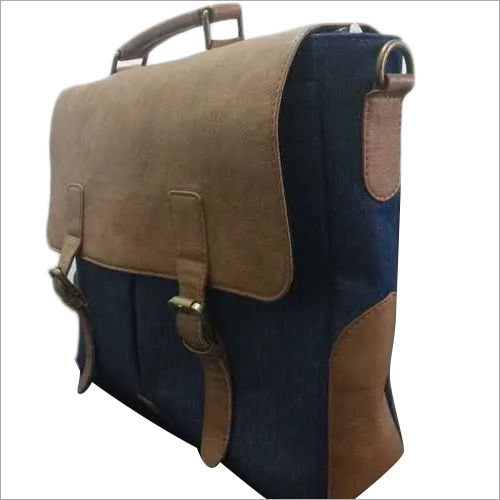 Buckle Closure Laptop Bag For Office Wear