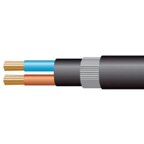 Fire And Heat Resistant 2 Core Pvc Copper Armoured Cable For Industrial Usage Application: Construction