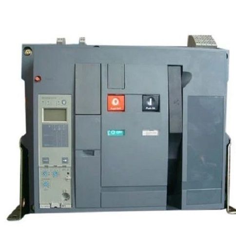 Grey Floor Standing Single Pole Air Circuit Breaker