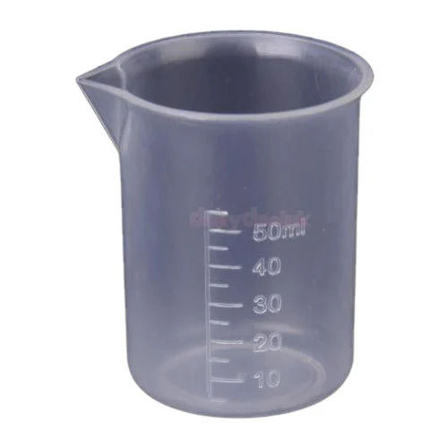 Impact And Wear Resistant Plastic Transparent Laboratory Beaker Dimension(L*W*H): 6X3.5X6 Inch (In)