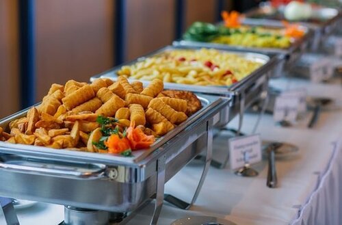 Transparent Indian Food Catering Service