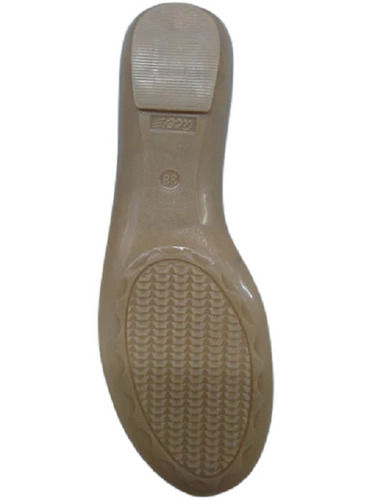 Brown Less Rigid High Impact Strength Washable Waterproof Pvc Belly Sole