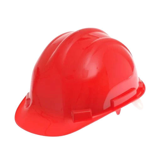 Red Lightweight Abs Plastic Open Face Workplace Safety Helmet For Head Protection