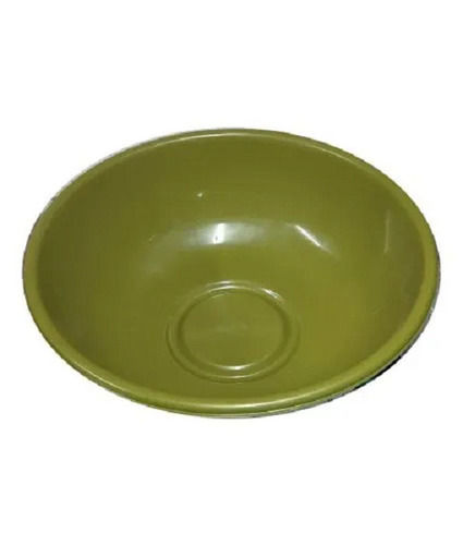 Olive Lightweight Wear Resistant Rigid Round Flexible Anti Tarnish Plastic Tubs