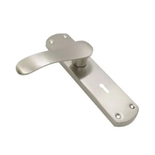 Lustrous Rectangular Polished Stainless Steel Door Handle Lock